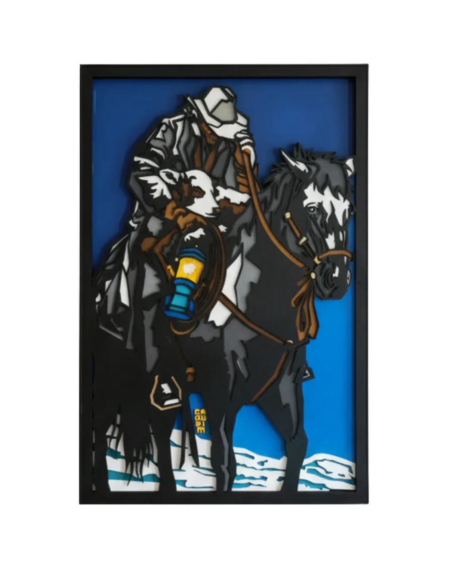 Cowboy Solitário • 60x40