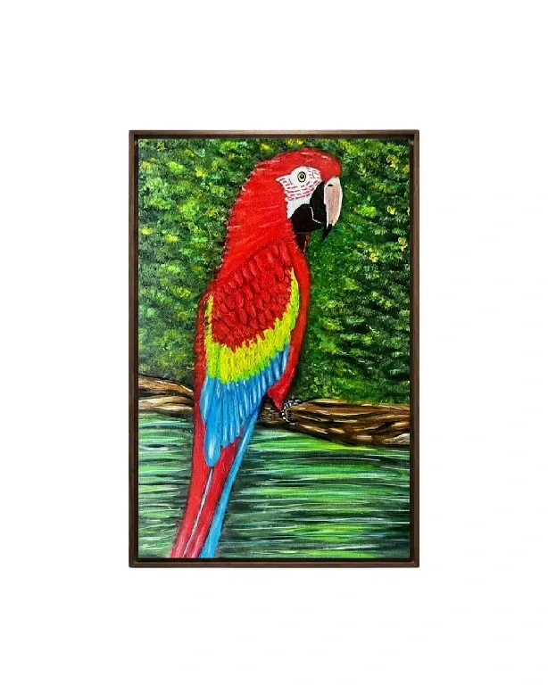 Arara Vermelha • 60x40