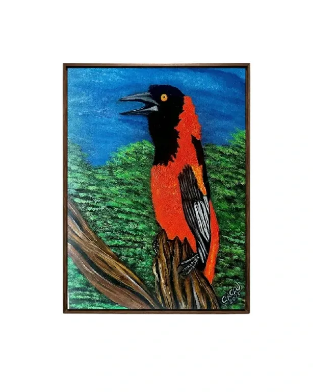 Corrupião Cantando • 60x40