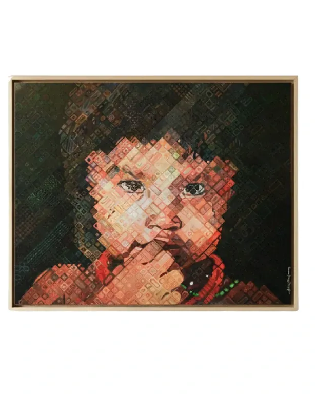 Criança Índia • 150x120