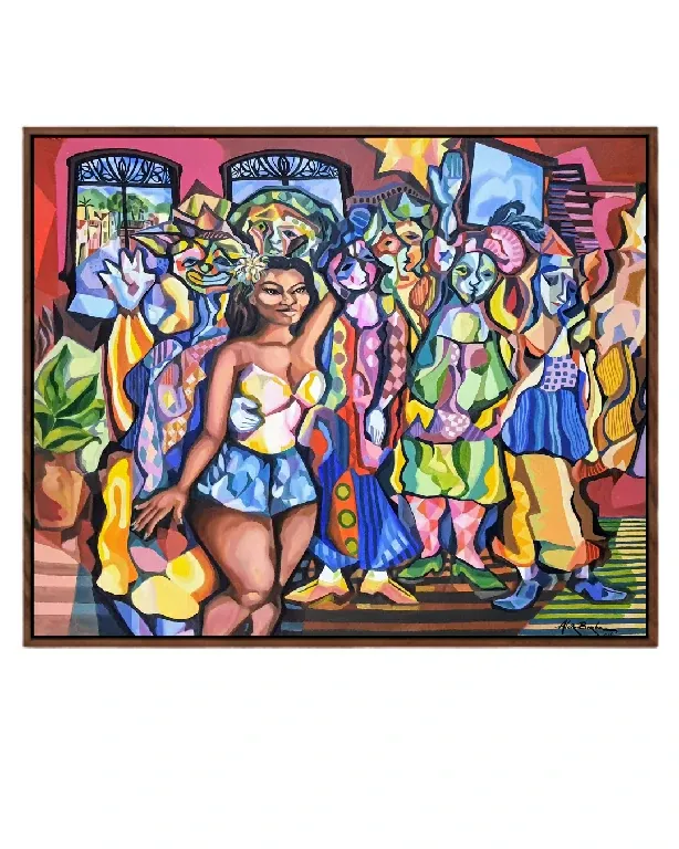 Carnaval no Salão • 100x120