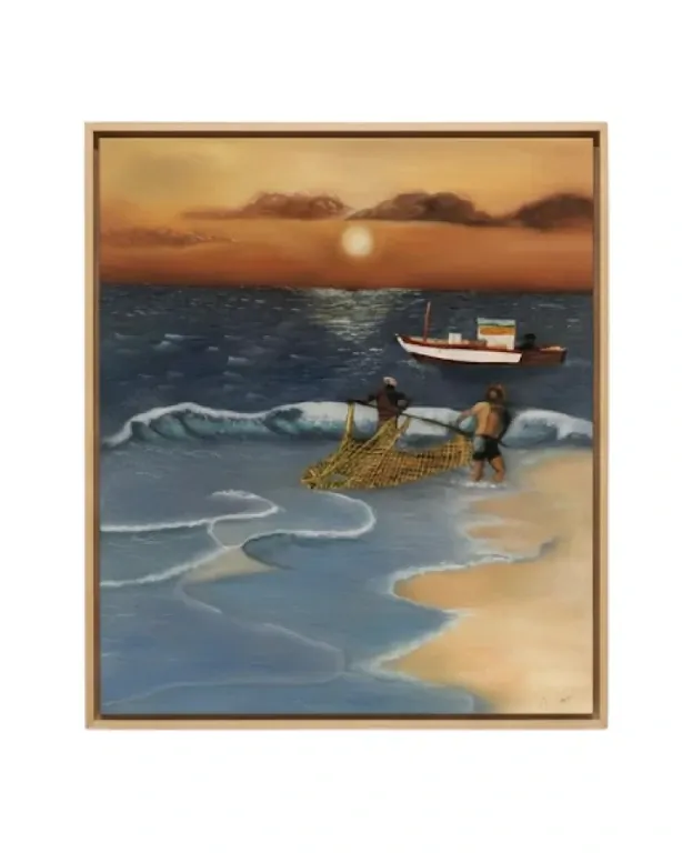 Pescadores • 80x70 • Andreia Igreja
