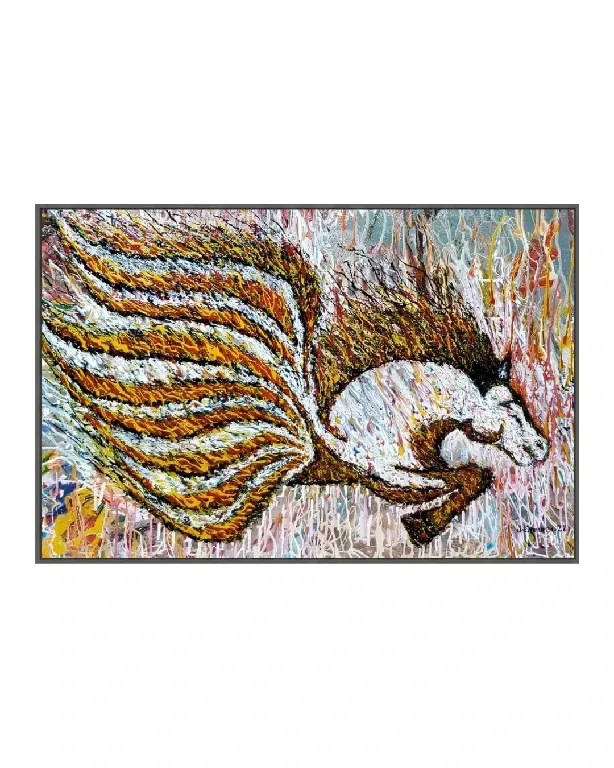 Voar é Preciso • 80X120 • JW Camurça