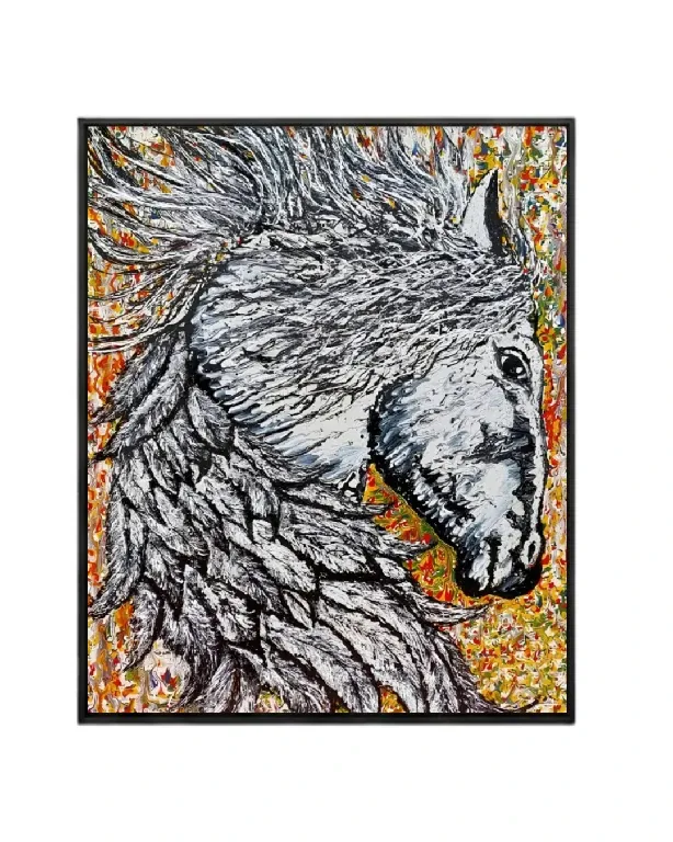 Cavalo do Ícaro • 120x80 • JW Camurça