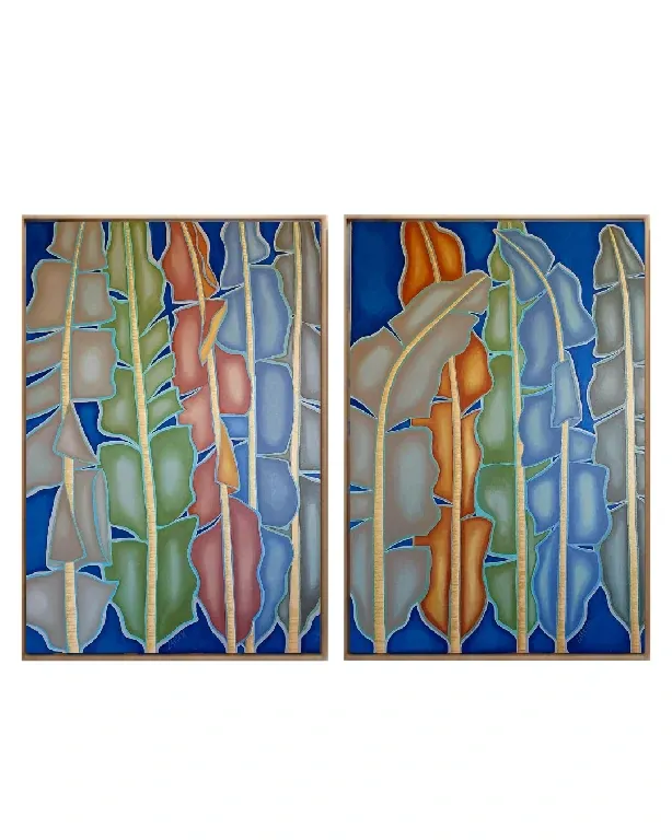 Leques de Quintal • 130x90 • Lairana