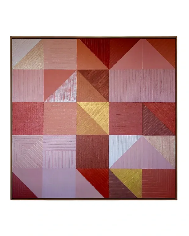 Homenagem à Geometria XXIII • 140x140 • Lairana