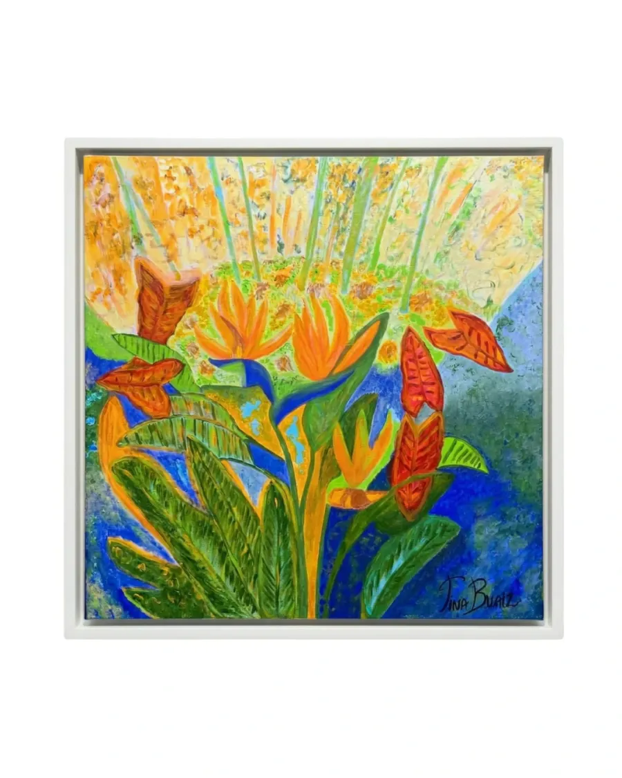 Jardim Luminoso • 60x60 • Cristina Buaiz