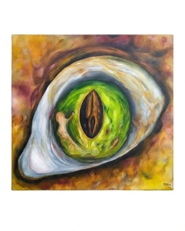 Olho de Dragão • 70x70 • Fafá Oliver
