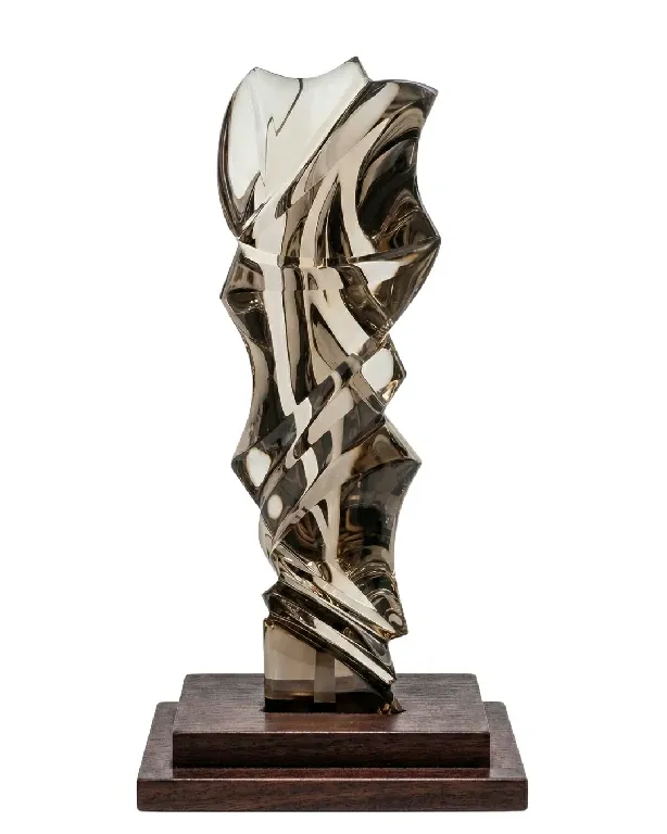 Escultura Smoky Quartz • 18x6x3 • Ronaldo Barbosa