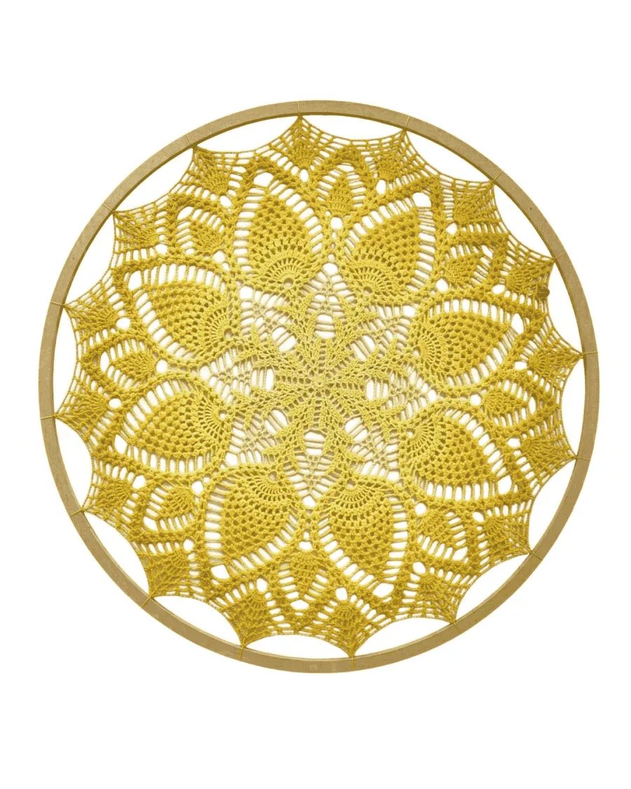 Mandala Sol Que Habita • 88 cm • Vitoria Campanha